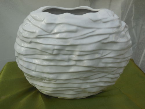 Vase, "Streifen", breit