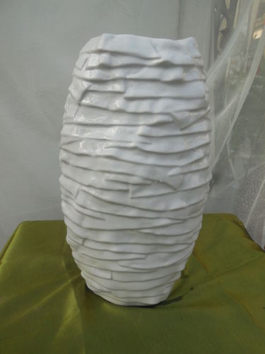 Vase "Streifen" hoch