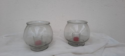 Windlicht Glas / Vase